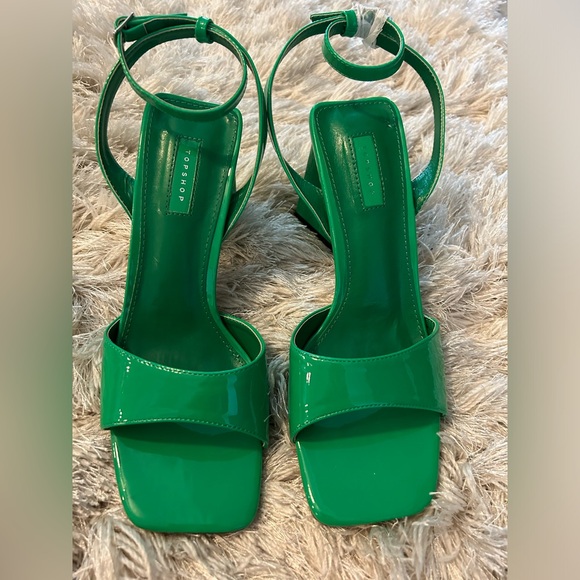 Topshop Two Part Block Heel, Size 9 NWOT - Picture 4 of 12